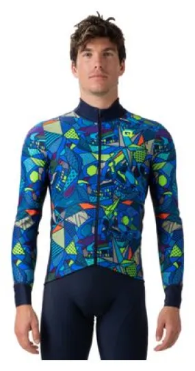 Alé Over Long Sleeve Jersey Blue