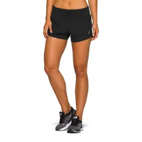 Asics Pantaloncini Running Road 3,5 Nero Donna