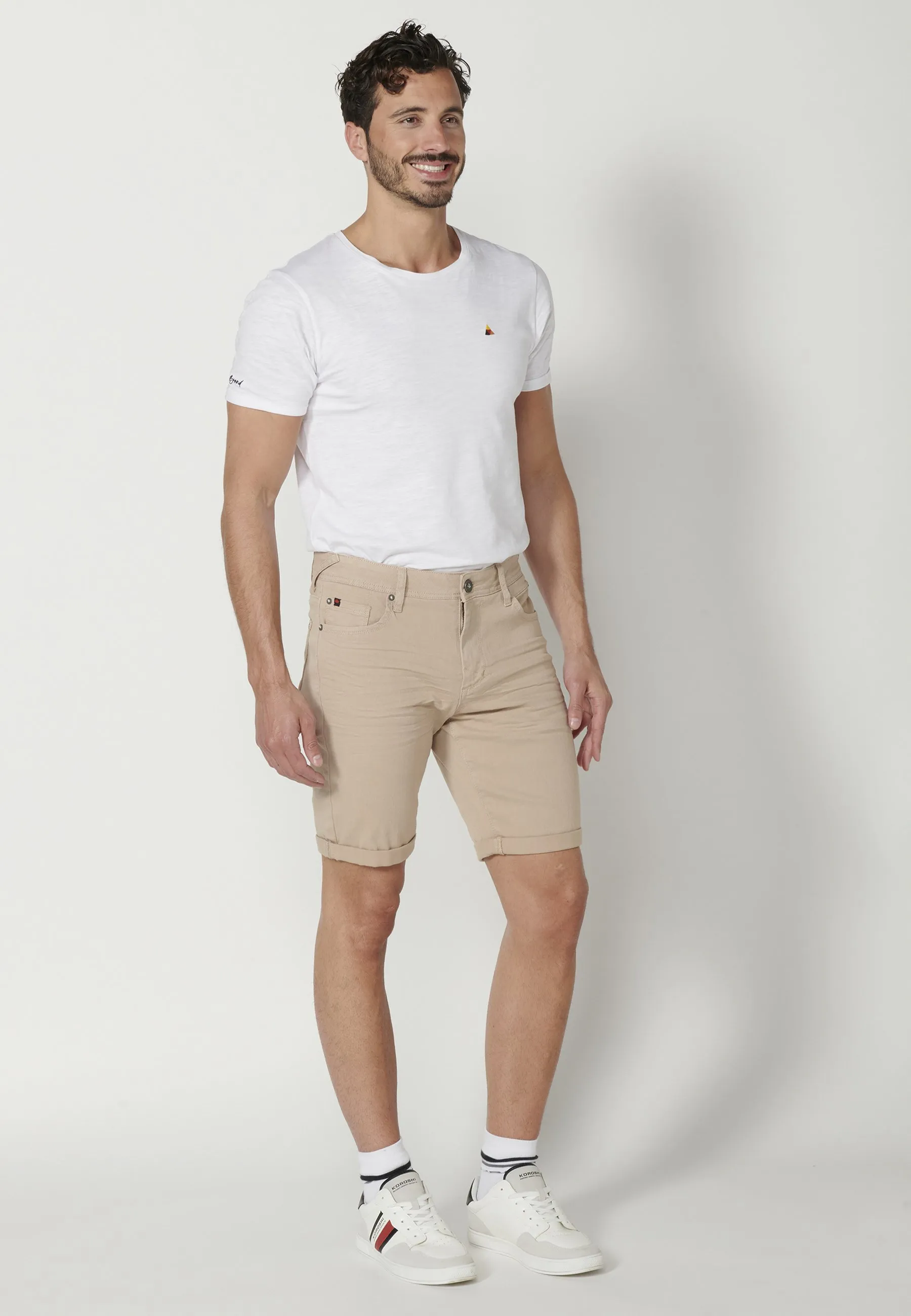 BERMUDA STRETCH REGULAR COLORS BERMUDA STRET - Shorts di jeans