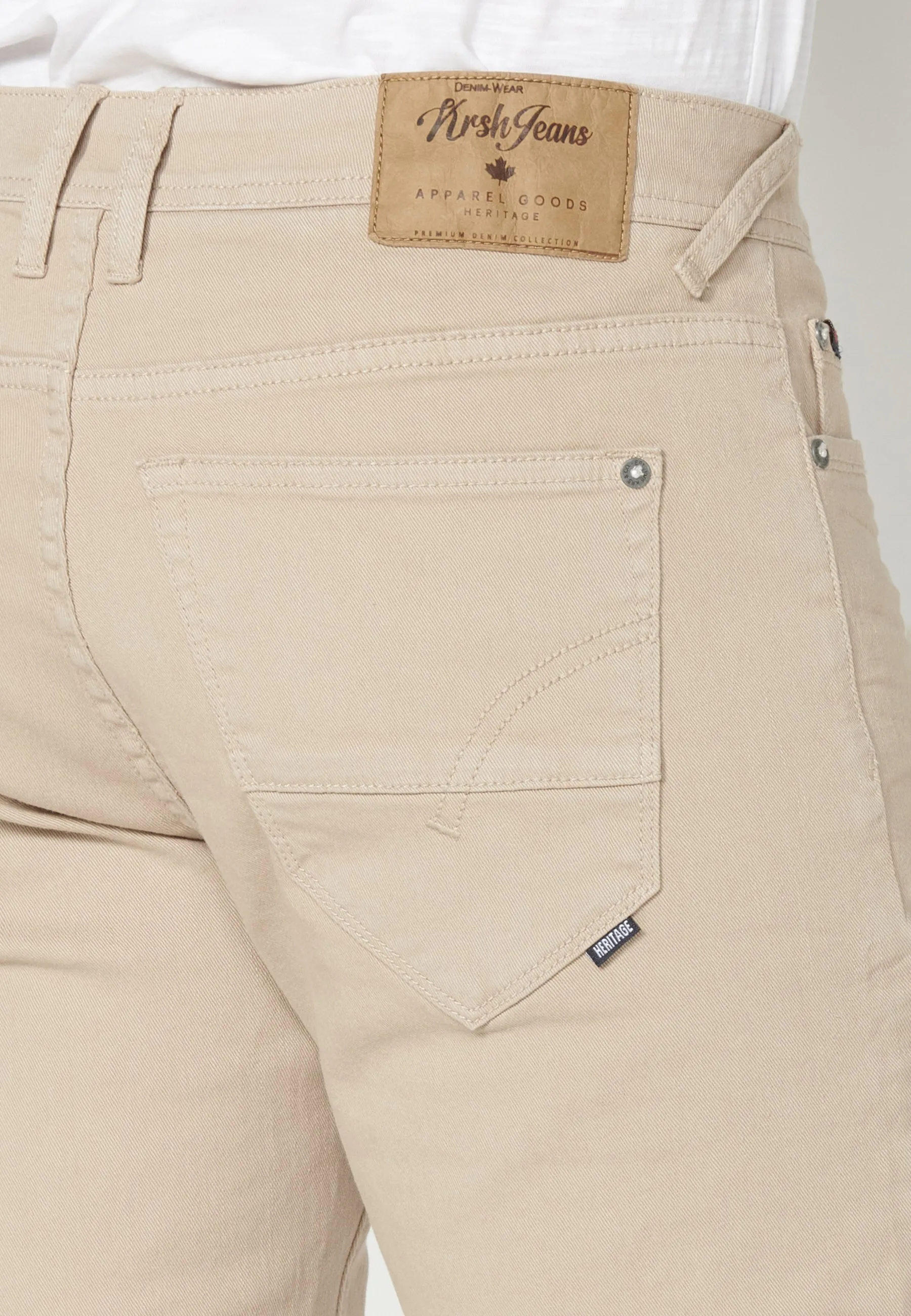 BERMUDA STRETCH REGULAR COLORS BERMUDA STRET - Shorts di jeans