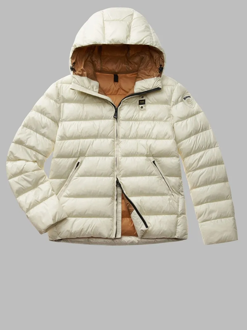 Blauer / White Eco Nylon Jacket
