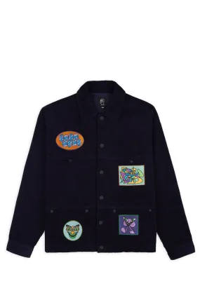 BRAIN DEAD CORD GARDENERS JACKET NAVY