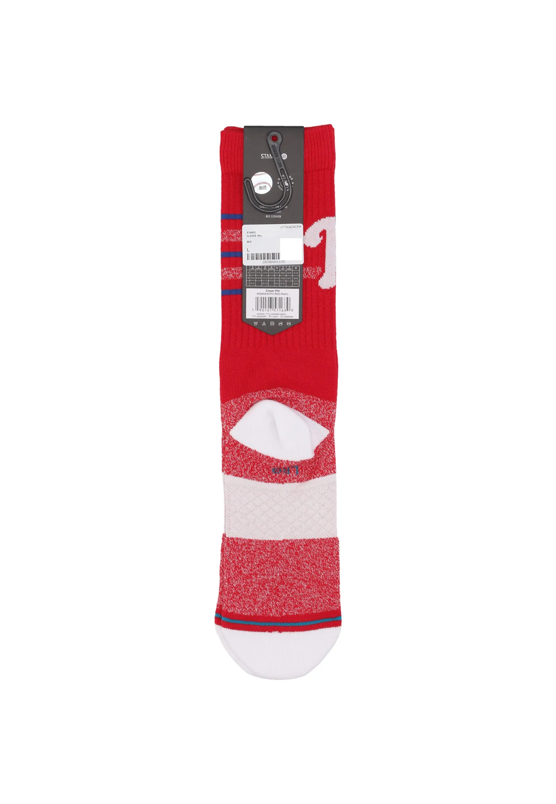 Calza Bassa Uomo Closer Phi Red