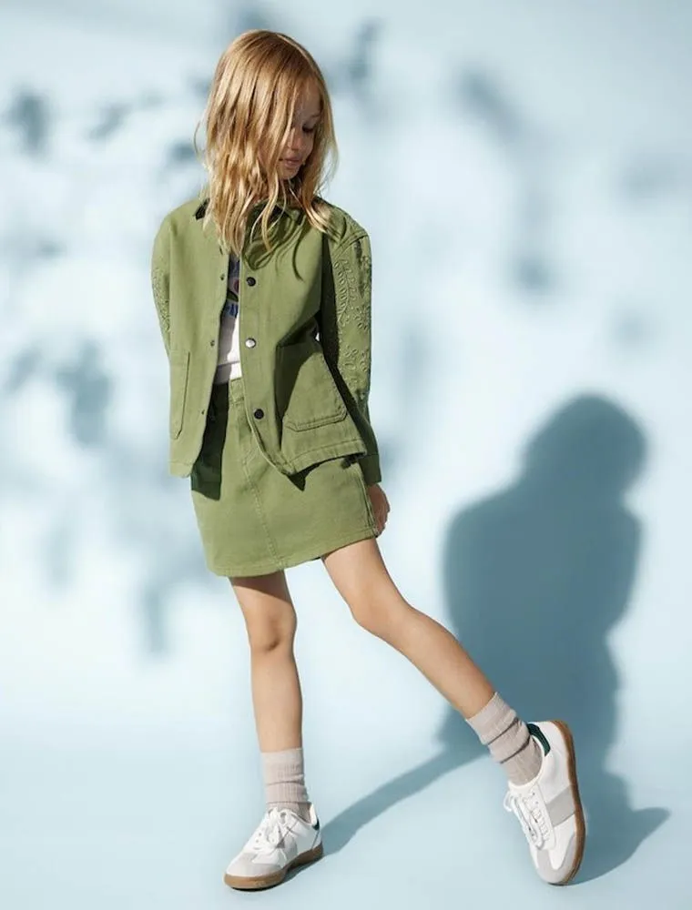 Camicia Manica Lunga Casual Only - Olivine