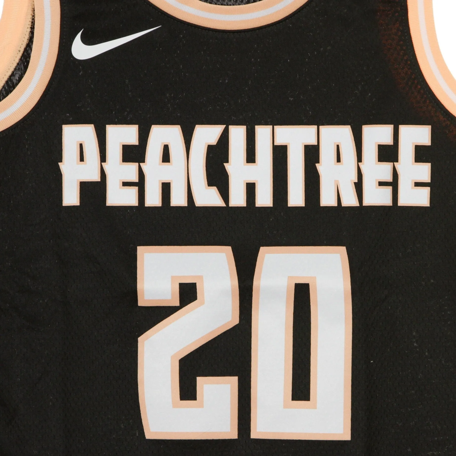 Canotta Basket Uomo Nba Swingman Jersey City Edition No 20 John Collins Atlhaw Black