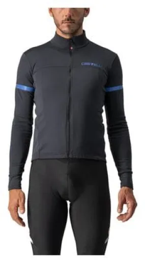 Castelli Fondo 2 Jersey Black / Reflex Blue