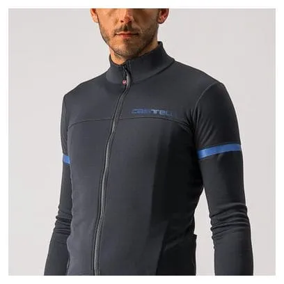 Castelli Fondo 2 Jersey Black / Reflex Blue