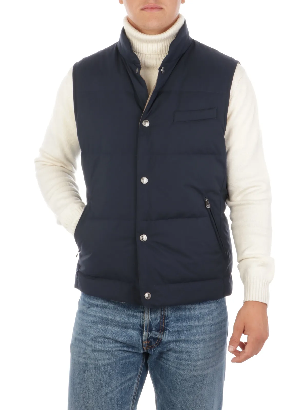 CORNELIANI 										 Gilet Uomo Imbottito in Piumino 									