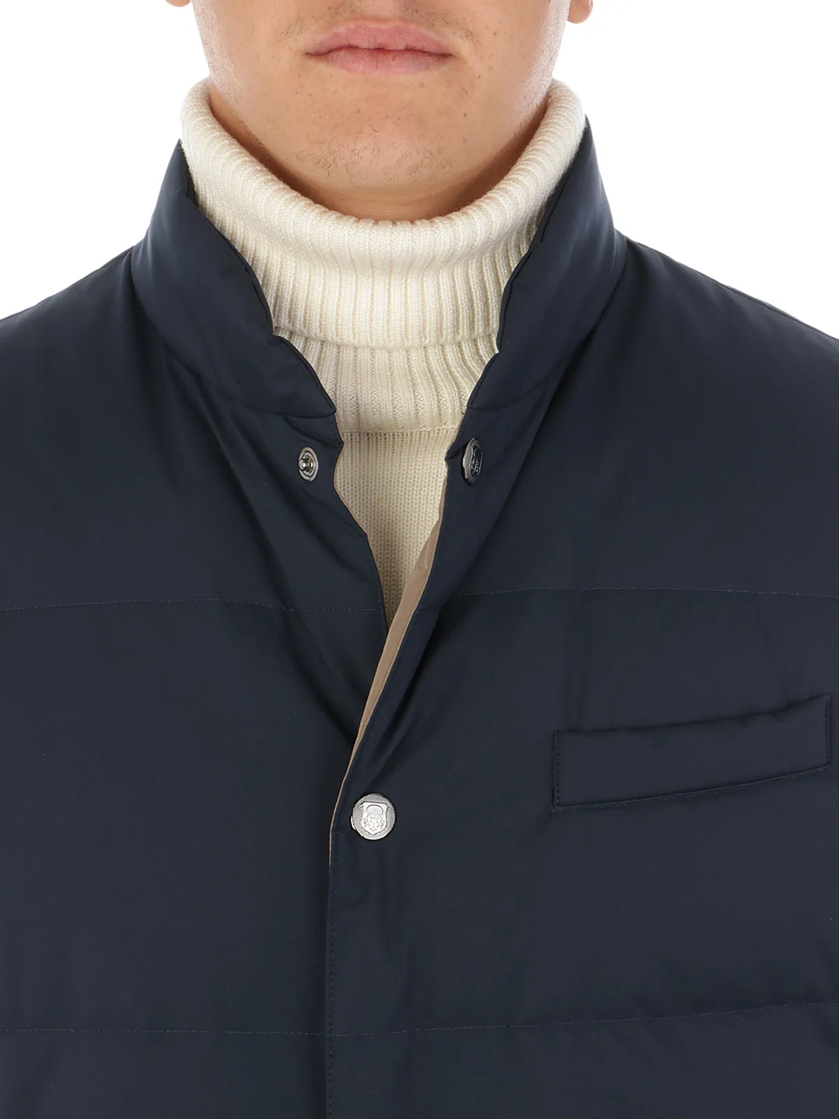 CORNELIANI 										 Gilet Uomo Imbottito in Piumino 									