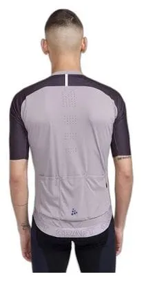 Craft Pro Aero Short Sleeve Jersey Grigio Nero