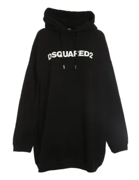 Dsquared2     Abito con cappuccio D2 Nero