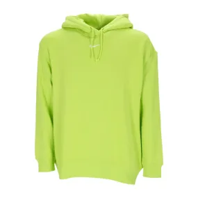 felpa cappuccio donna essential collection fleece hoodie ATOMIC GREEN/WHITE