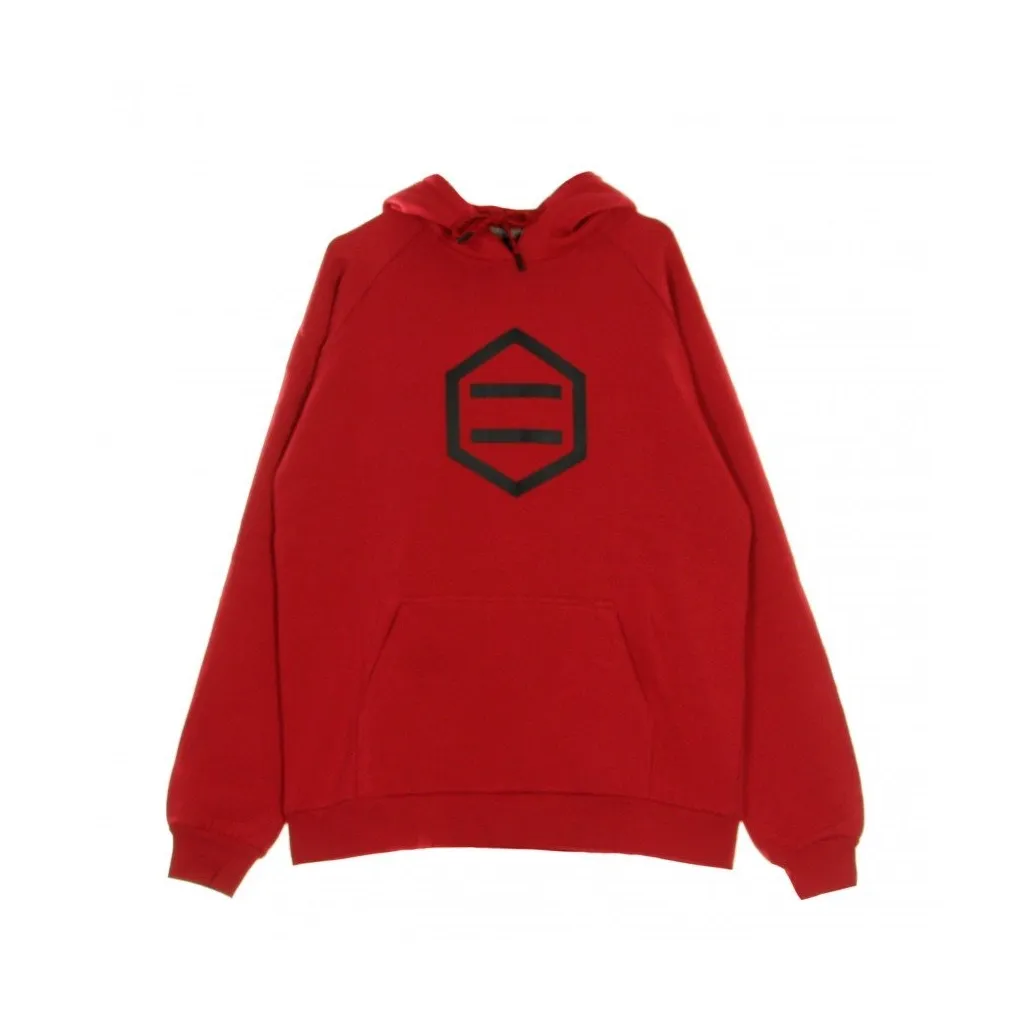 FELPA CAPPUCCIO HEXAGON FLAME/BLACK