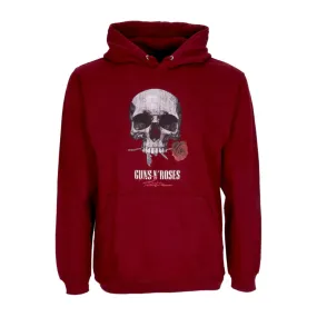 felpa cappuccio uomo dont cry hoodie x guns n roses BURGUNDY