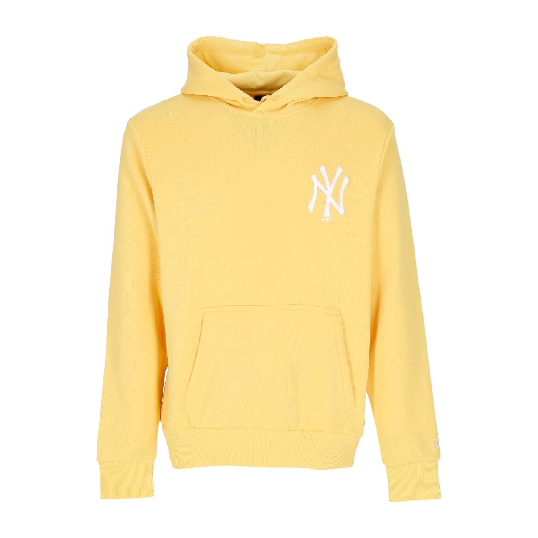 Felpa Cappuccio Uomo Mlb League Essential Bp Hoodie Neyyan Yellow