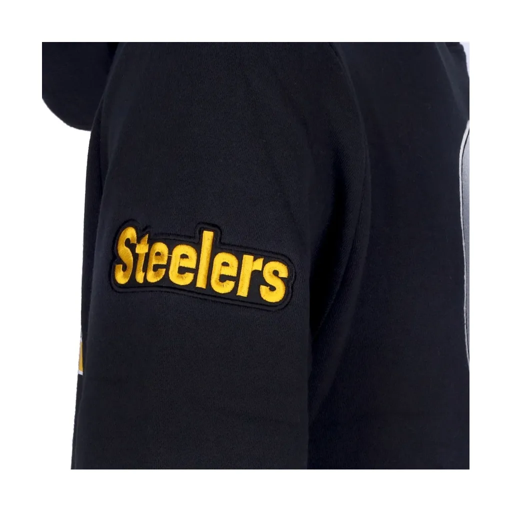 felpa cappuccio uomo nfl team origins fleece hoodie pitste BLACK