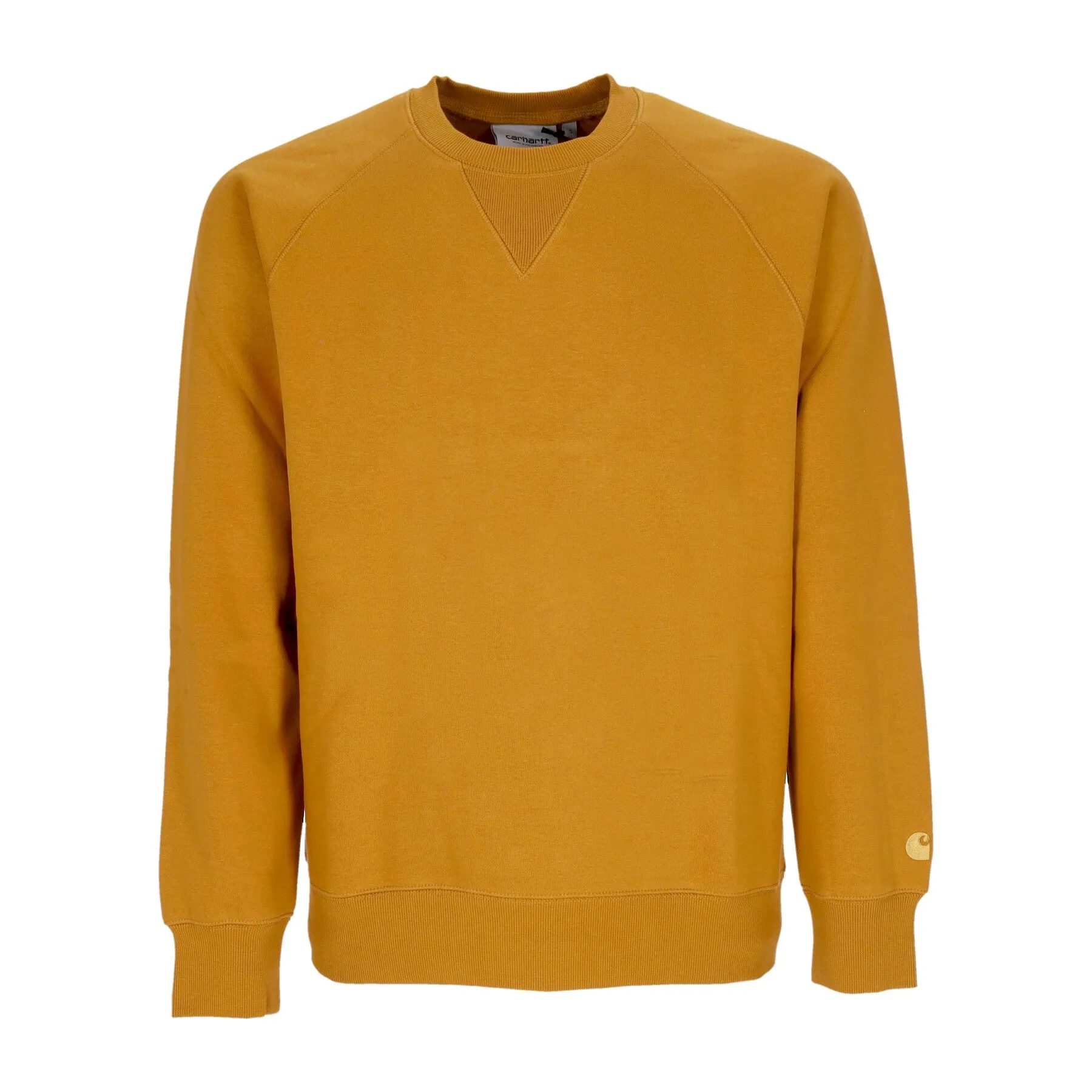 Felpa Girocollo Uomo Chase Sweatshirt Buckthorn/gold