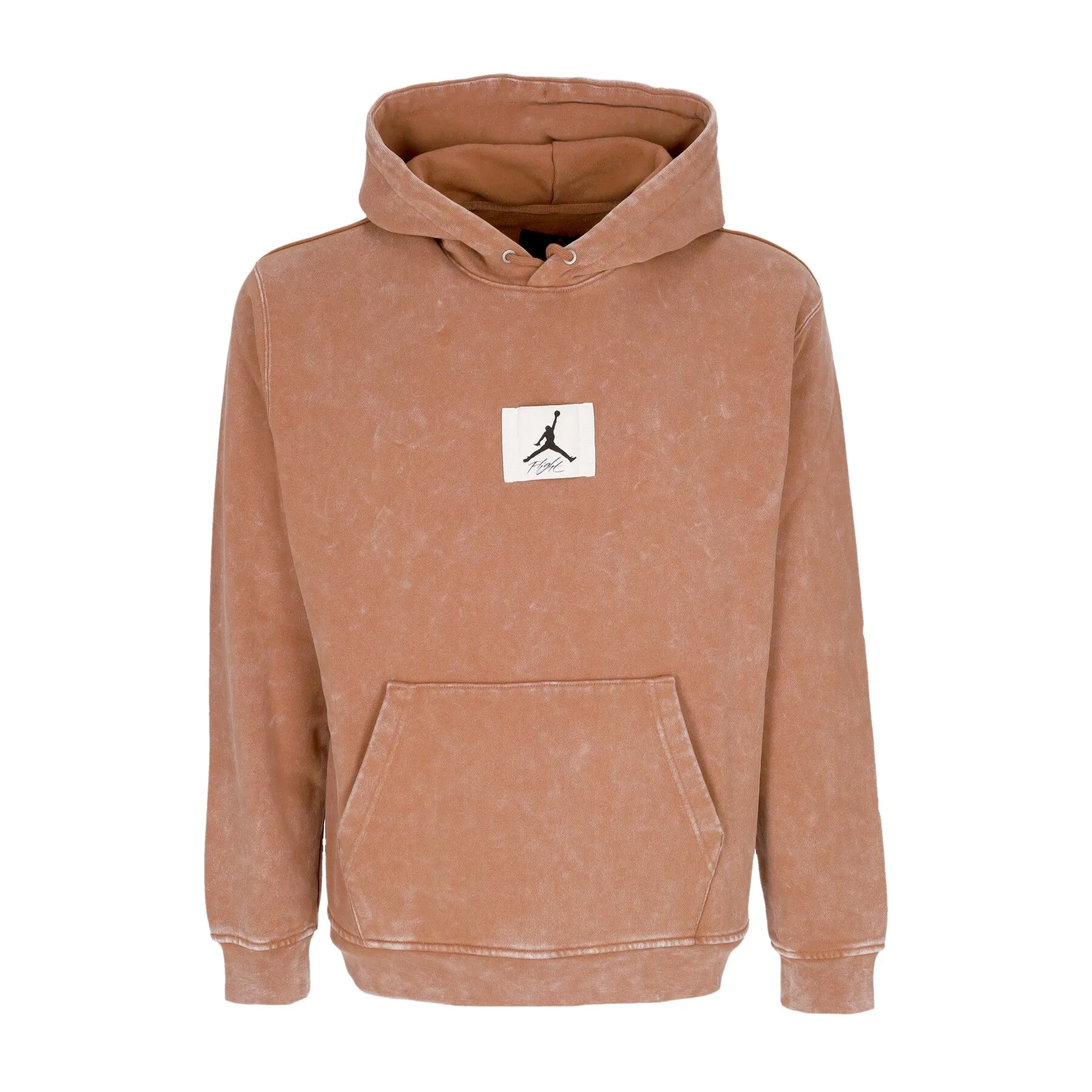 Felpa Leggera Cappuccio Uomo Essentials Statement Wash Fleece Hoodie Mineral Clay