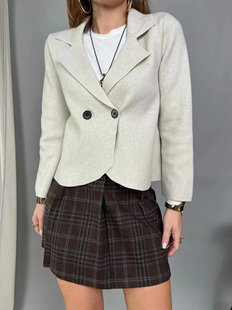 Giacca in maglia regular