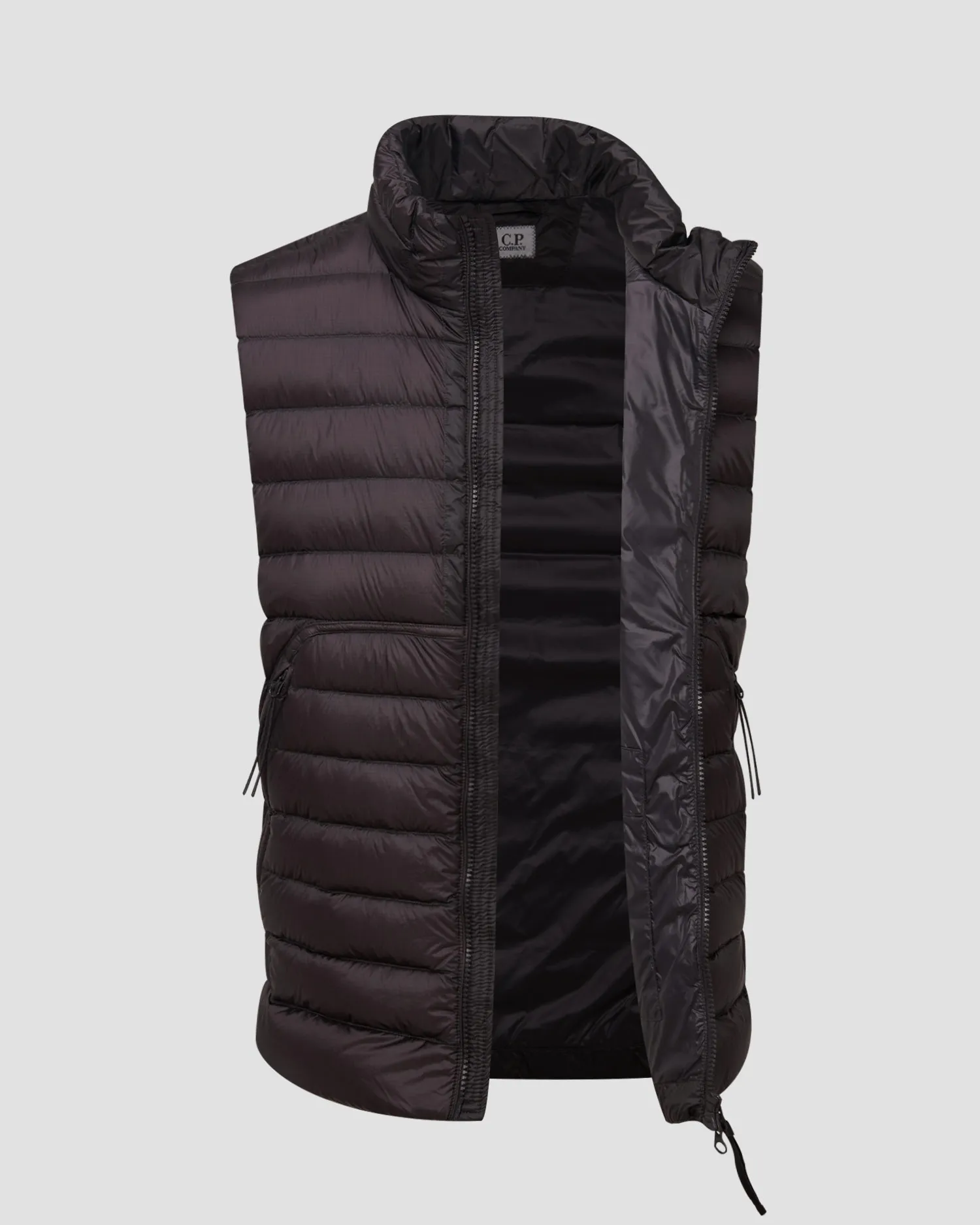 Gilet nero con piumino da uomo C.P. Company 17CMOW036A006099A-999