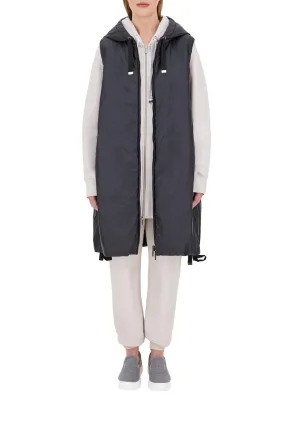 Gilet piumino Grengi nero