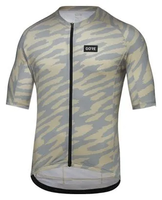 Gore Wear Spirit Organic Camo Short Sleeve Jersey Grey