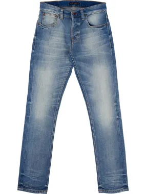 Grim Tim Jeans Faded Ash color