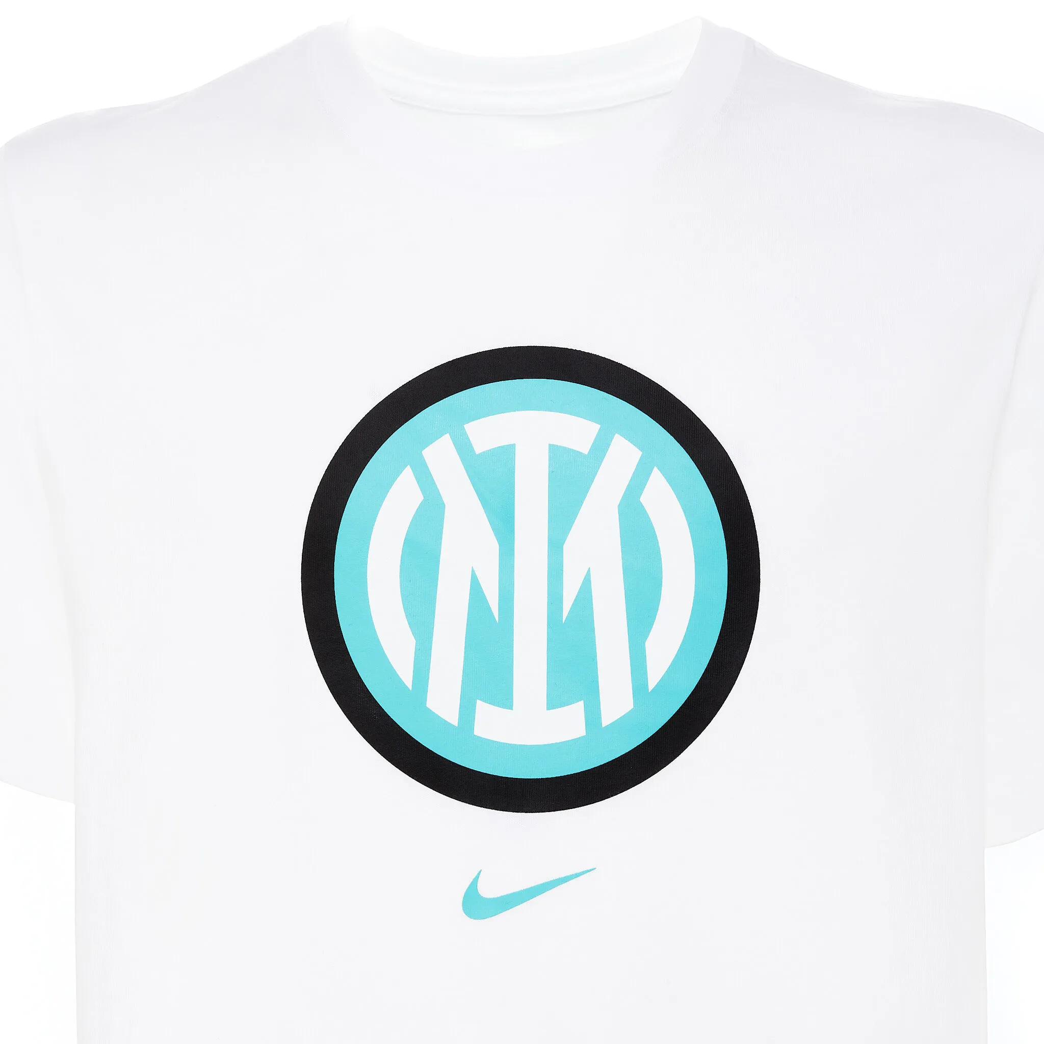 IM NIKE T-SHIRT LOGO CREST BIANCA UOMO