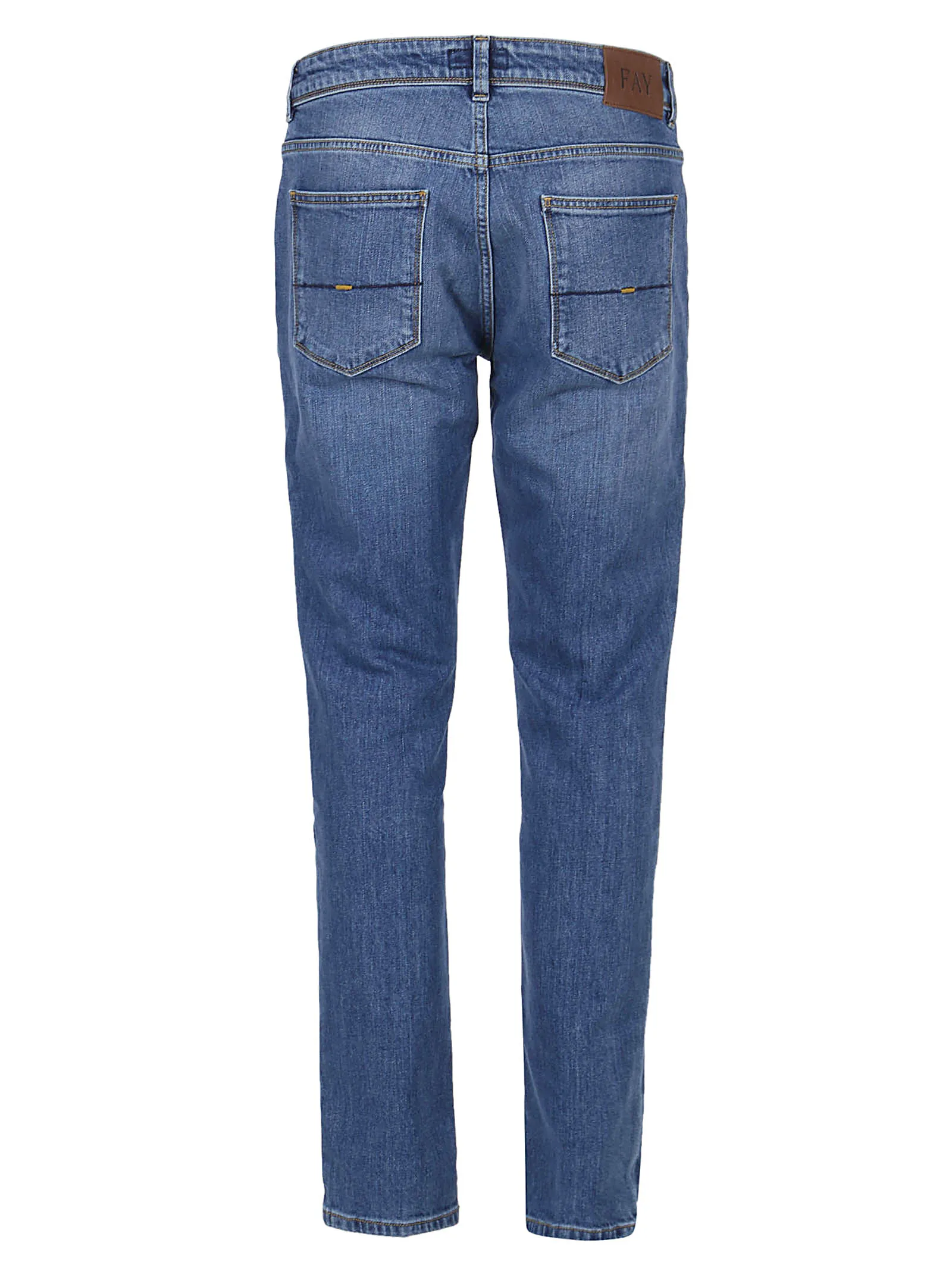 JEANS SLIM FIT STONE WASHED  FAY  UOMO NTM8245197LURRU608