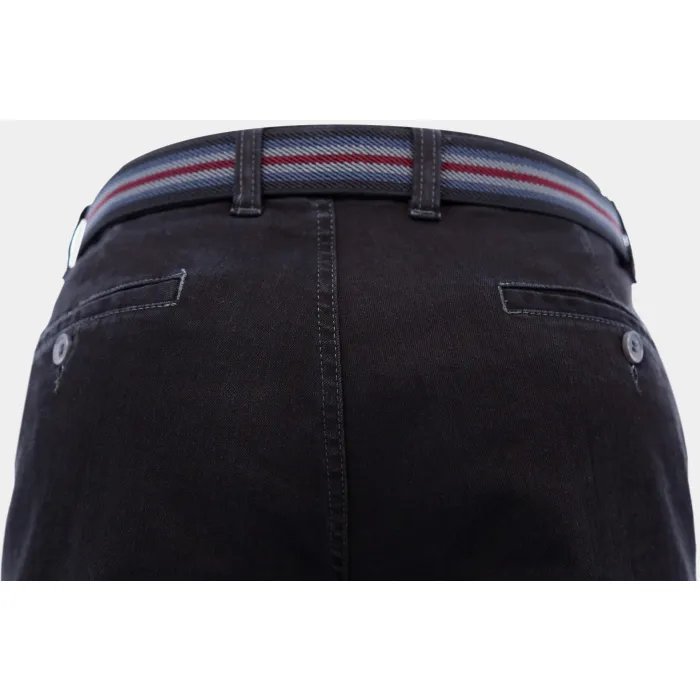 Jeans uomo Henk ter Horst Mitchy con tasche laterali Nero