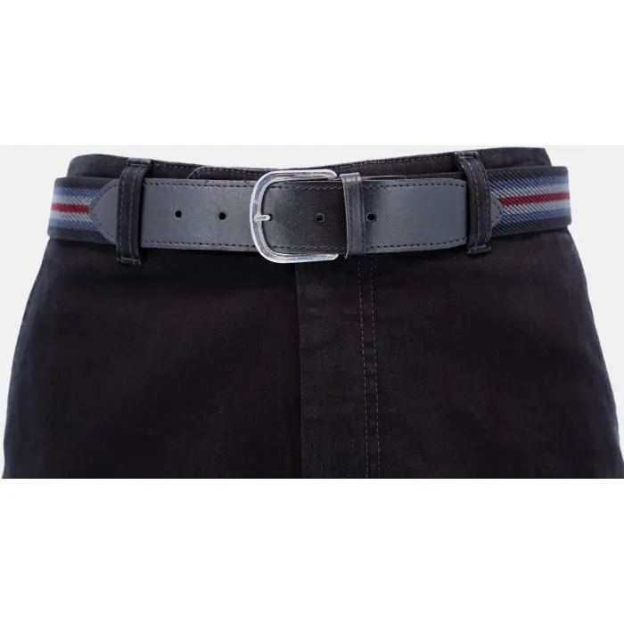 Jeans uomo Henk ter Horst Mitchy con tasche laterali Nero