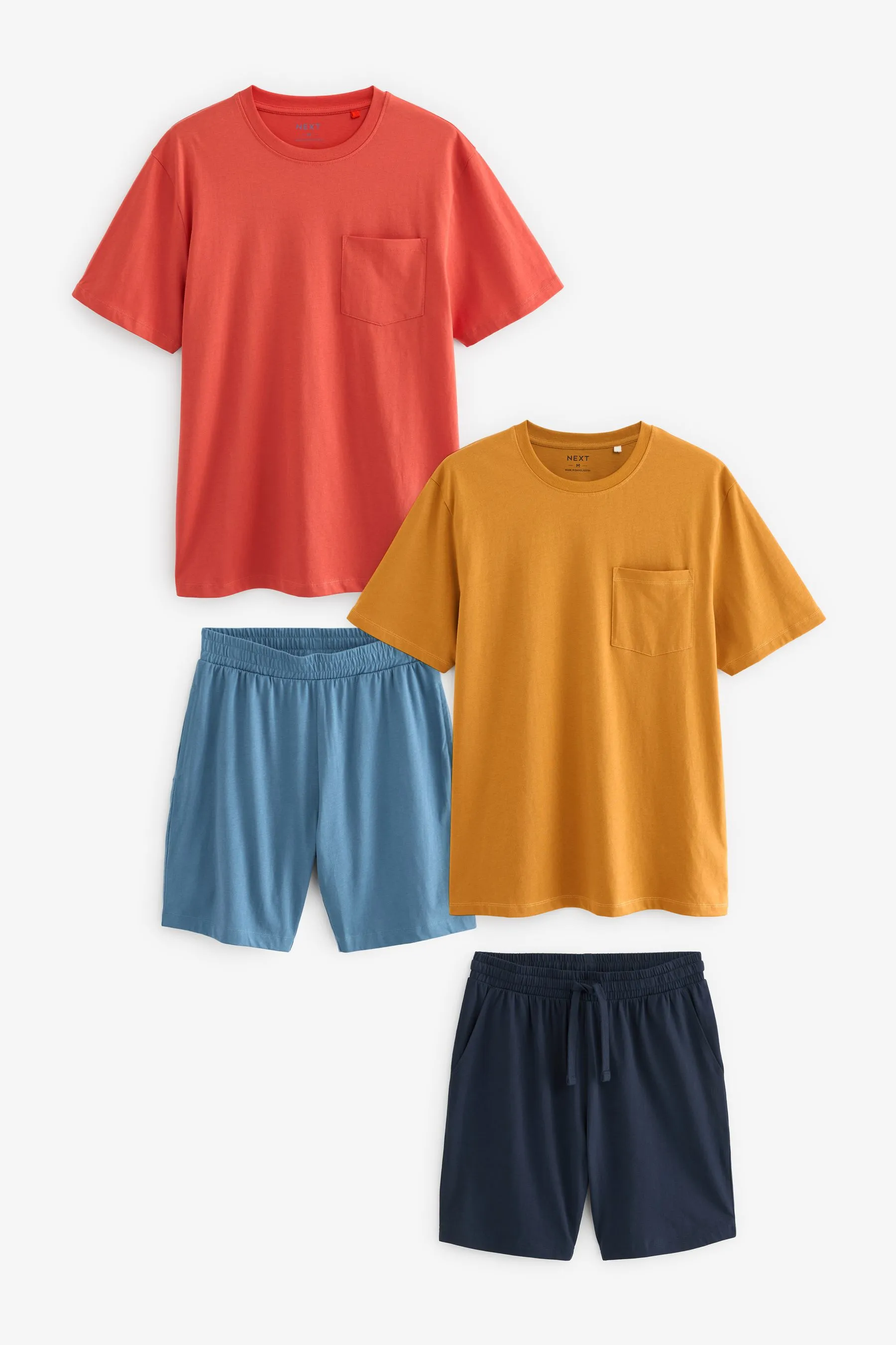 Jersey Pyjama Shorts Set 2 Pack