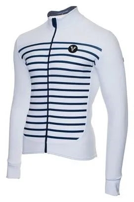 LeBram Ventoux Long Sleeve Jersey White Blue