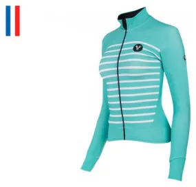 LeBram Ventoux Women Long Sleeves Jersey White Adjusted Fit