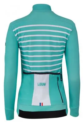 LeBram Ventoux Women Long Sleeves Jersey White Adjusted Fit