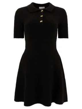 Lurex Mini Dress Abiti Nero
