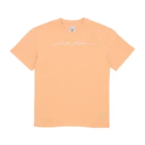 maglietta uomo autograph heavy jersey boxy tee APRICOT