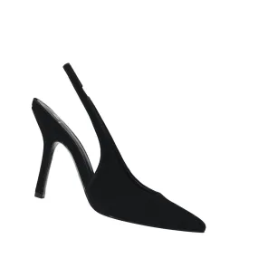 Marc Fisher Heels & Pumps in saldo Emalyn Slingback Pump Donna Pelle Scamosciata Nera