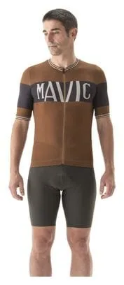 Mavic Heritage Bronze/Black Short Sleeved Jersey