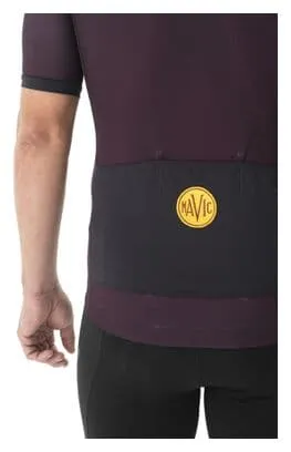 Mavic Heritage Short Sleeved Jersey Aubergine/Black