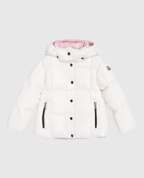 Moncler ENFANT Piumino Parana bianco da bambino J29511A0003868950