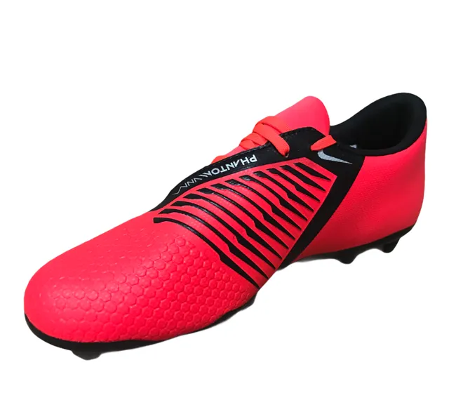 Nike scarpa da calcio da uomo Phanton Venom Club FG AO0577 600 nero cremisi brillante