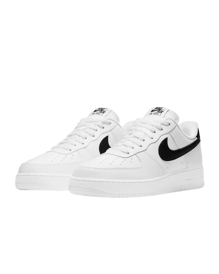 Nike scarpa sneakers da uomo Air Force 1 '07 CT2302-100 bianco nero