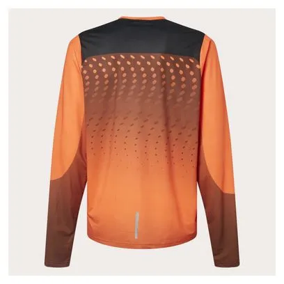 Oakley Seeker Gradient Orange Long Sleeve Jersey