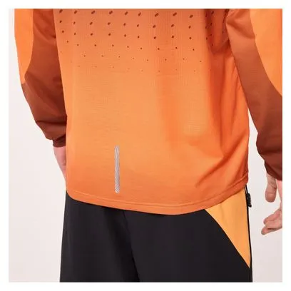 Oakley Seeker Gradient Orange Long Sleeve Jersey