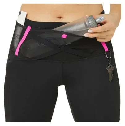 Pantaloncini Asics Fujitrail Run Donna Nero Rosa