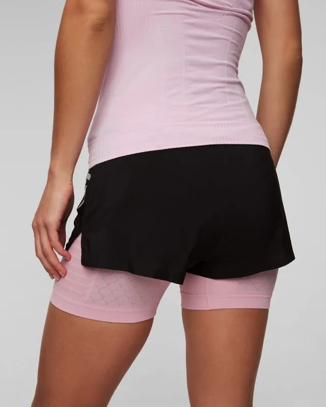 Pantaloncini da corsa da donna X-Bionic Twyce Race 2in1 Shorts