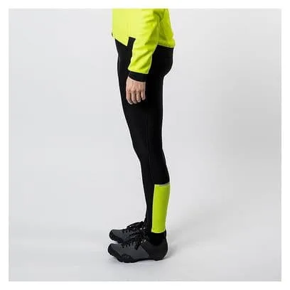 Pantaloncini da donna GORE Wear Progress Thermo neri / giallo neon