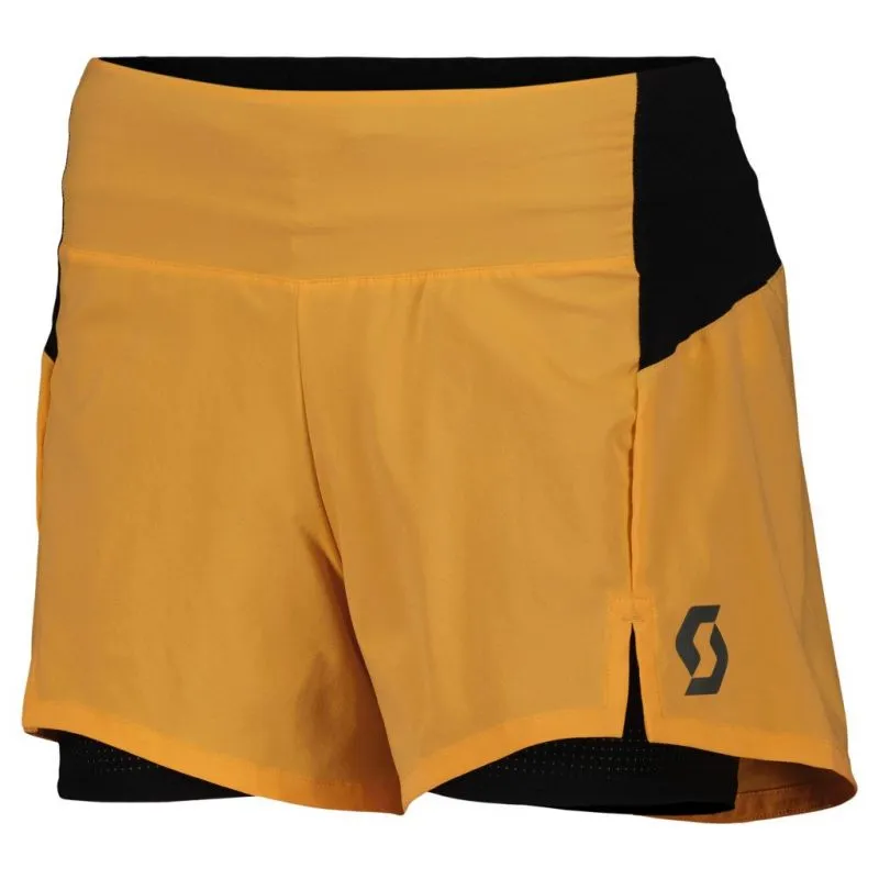 Pantaloncini da donna Scott Hybrid Endurance Tech (arancio melone/nero)