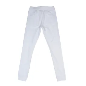 Pantalone Girl In Jersey Bianco